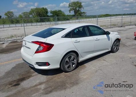 2020 Honda Civic Lx z USA, uszkodzony, nr VIN 2HGFC2F64LH594702